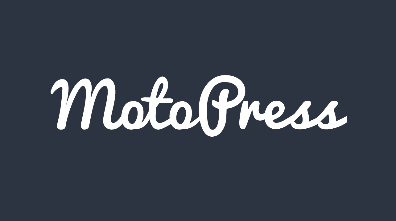 Motopress logo wtyczki do Wordpressa
